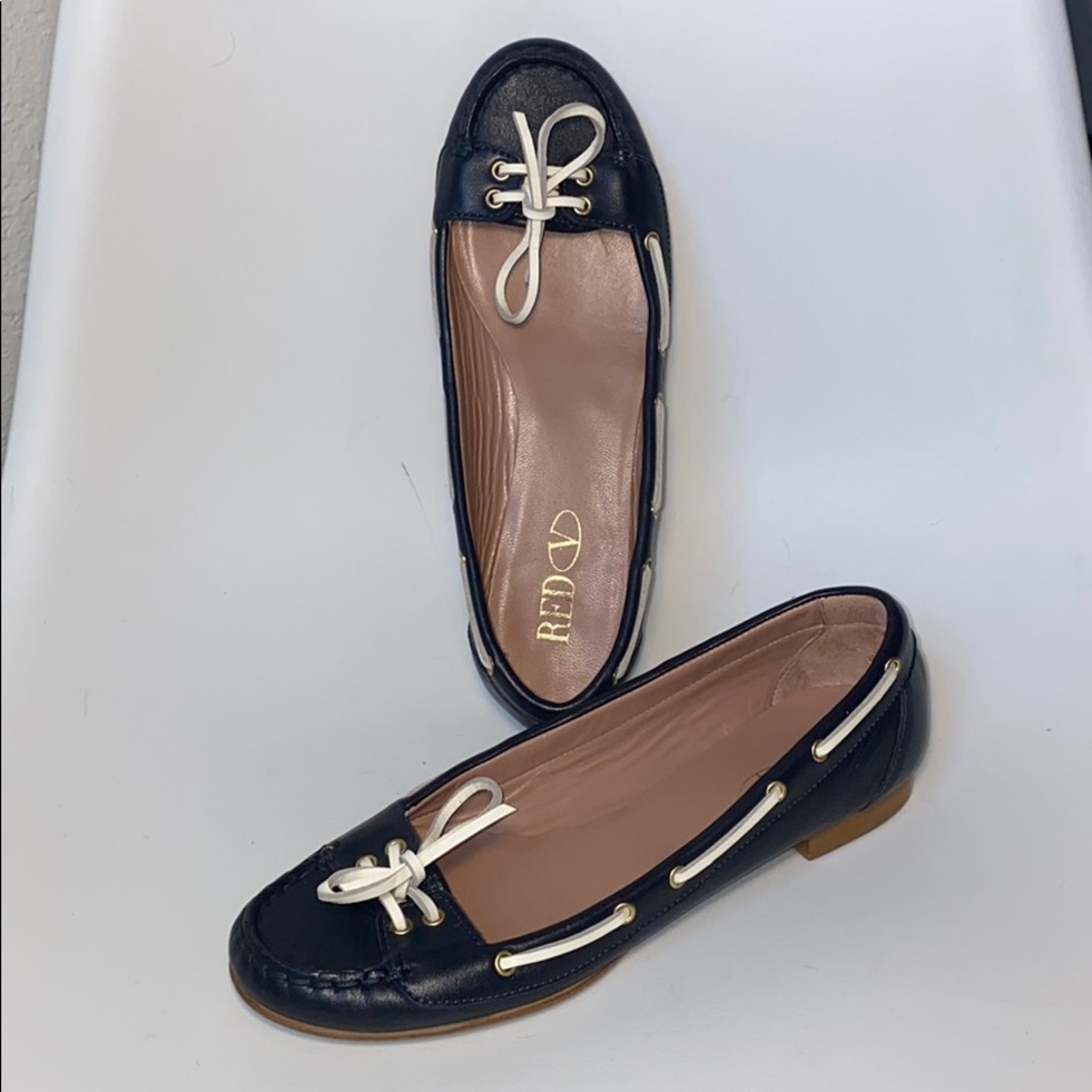 COPY - Red Valentino blue boat shoes moccasins 38…